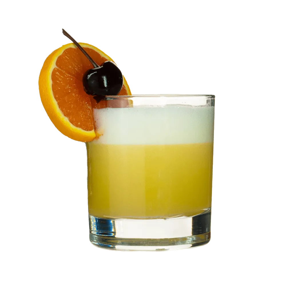 Whiskey Sour Cocktail Canadian Club