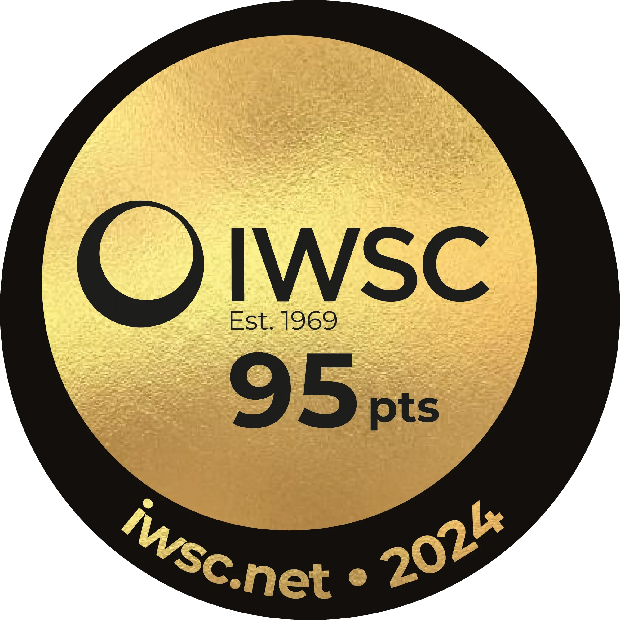 IWSC 2024 Gold 95 Medal