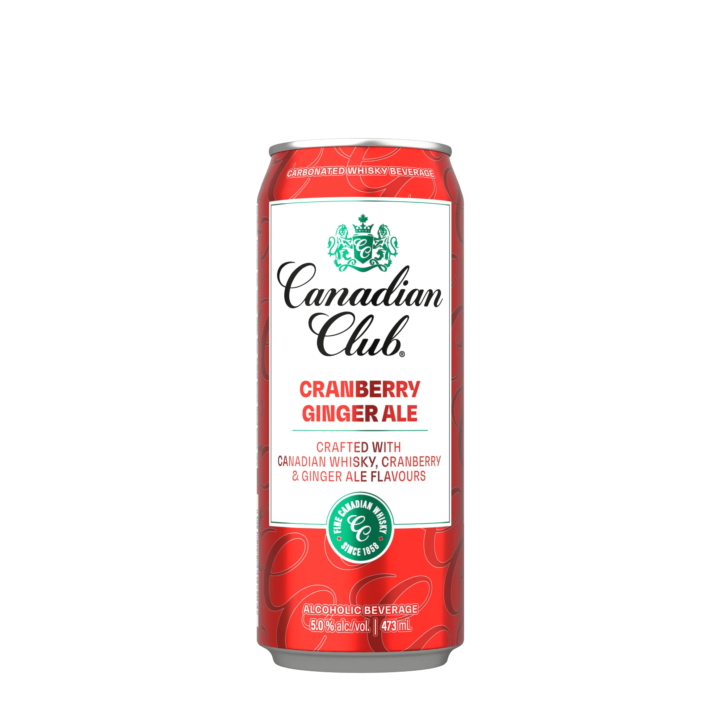 Cranberry and Ginger Ale Ready to Drink Whisky